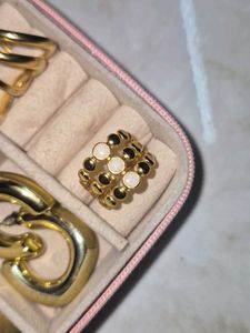 18k gold plated Anti tarnish ring