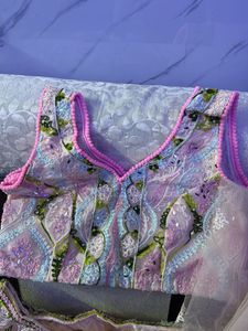 Elegant Embroidered Lehenga Choli Set