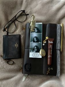 Black Travel Journal/Planner