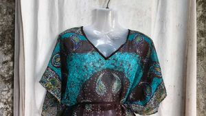 Bohemian Kaftan Tunic Top