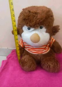 Cute Brown Plush Monkey Toy