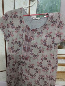 used Floral Print Nightgown