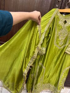 heavy Pakistani Zari work suit