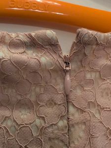 Peachy Lovely Lace Dress From -Zink London