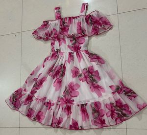 Floral Off-Shoulder Dress