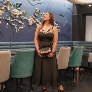 bust padded Midi Dress