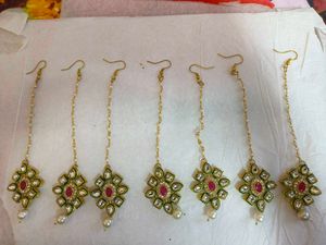 Set of 6 Traditional Indian Maang Tikka