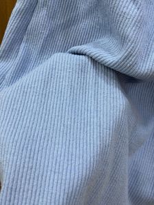 Light Blue Ribbed Mini Dress