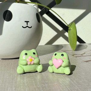 Clay Frog Keychains 🐸🩷