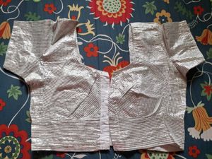 Sparkling Crop Top Blouse