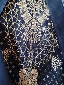 Beautiful Blue &amp; Teal Ethnic Kurta Set