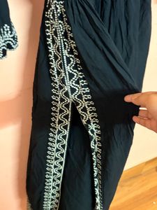 Jaipuri black Anarkali Kurti 🌻