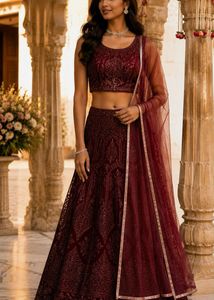 Exquisite Embroidered Lehenga Choli