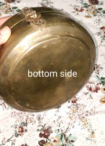 Vintage Brass Decorative/chapati Box