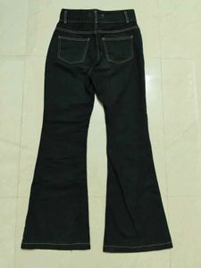 Flared Black Jeans