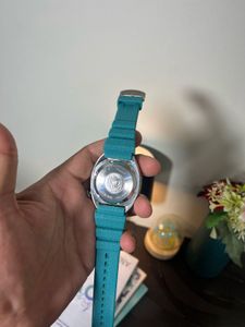Seiko Automatic Mod Watch – Tiffany Blue
