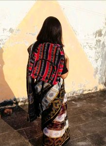 🎒Ethnic Print Backpack in Red
