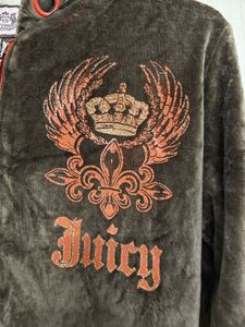 Juicy Couture Velour Zip-Up Hoodie