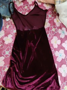 Shein Backless One Side Slit Sexy Dress For Women