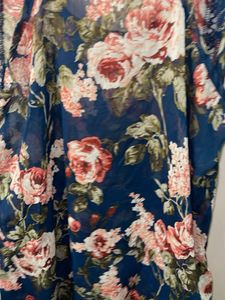 Floral Lace Trim Tank Top