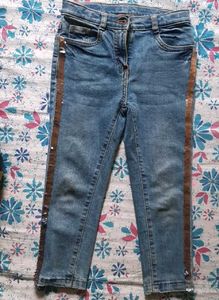 Classic Blue Denim Jeans, 5-6 years