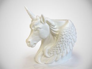 The Noble Winged Unicorn Pencil Holder