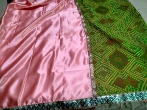 Satin Saree
