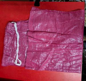 Stunning Pink Embellished Saree