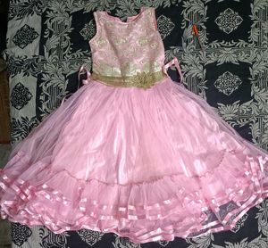 Pink Party Gown for (8-9 Year)