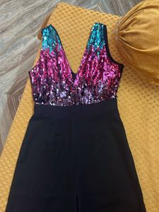 Sequin Party Jumpsuit