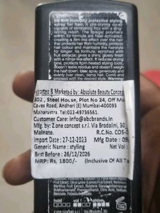 Milk Shake Lifestyling Amazing Spray
