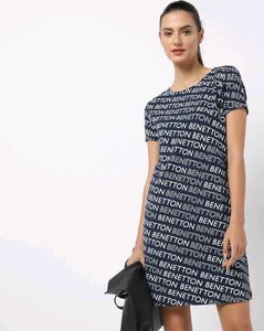 Benetton All Over Print Dress 👗