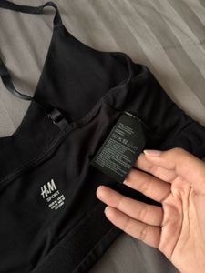 H&amp;M Moove Black Sports Bra