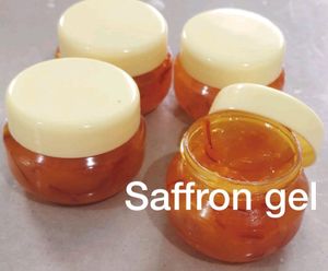 Homemade Saffron gel