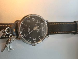 Coach New York Watch with Dinosaur Charm