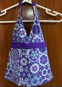 Halter Neck Swim Top
