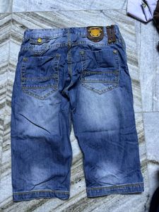 Authentic Dsquared Men's Blue Denim Capris