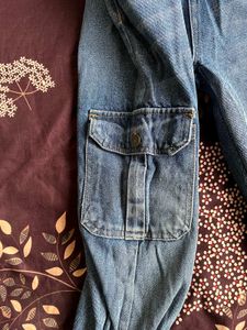 Vintage Elastic Waist Jeans
