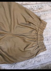 Women's Brown Straight Fit Pants