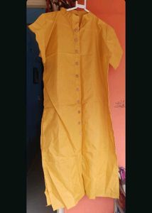 Yellow Kurta Dress xxl size