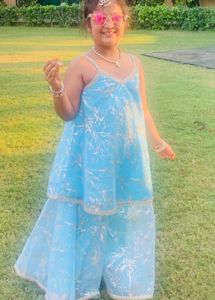 Charming Blue ethnic wear suit  for Girls