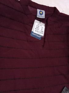 Burgundy Two-Piece Set