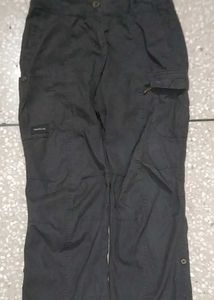 Grey Cargo Pants