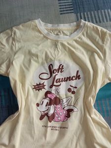 Cute Minnie Mouse 'Soft Launch' T-Shirt