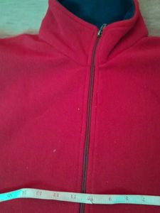 Men's Red Fleece Jacket