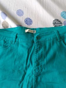 Teal Colored Jeans