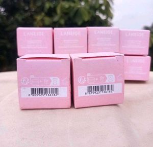 PACK OF 2 LANEIGE Bouncy&amp;Firm Face Sleeping Mask w