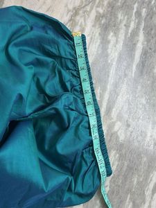 Teal Embellished Palazzos