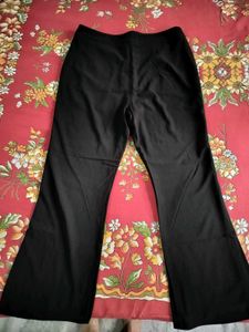 New Black Flared Pants soft fabric 🖤
