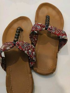 Boho Floral Thong Sandals